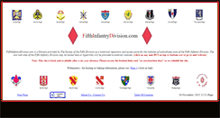 Desktop Screenshot of fifthinfantrydivision.com